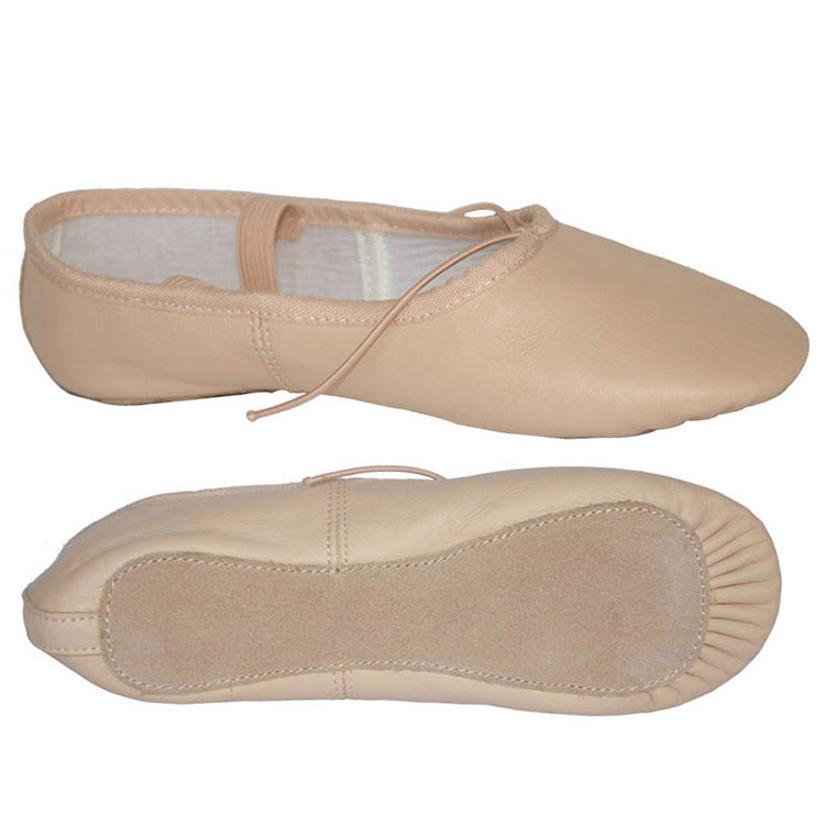 Full sole handmade top quality leather ballet dance shoes