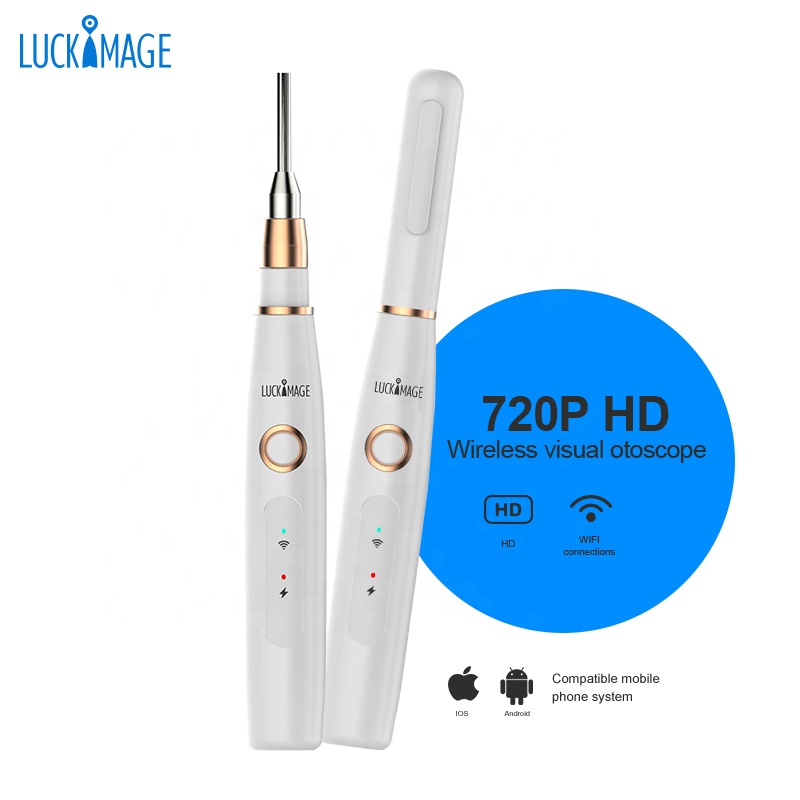 Luckimage настраиваемая HD Пиксельная визуальная wifi Отоскоп камеры отоскопа