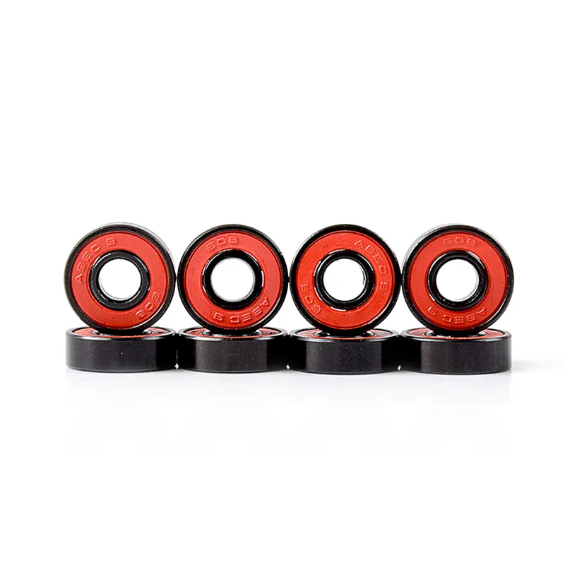 Hot sale deep groove ball bearing ball roller abec 7 bearing for skateboard wheels