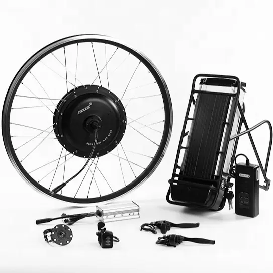 Newest Electric wheel hub motor 48v 1000w electric bicycle conversion kit bruless electric bicycle motor with LED display