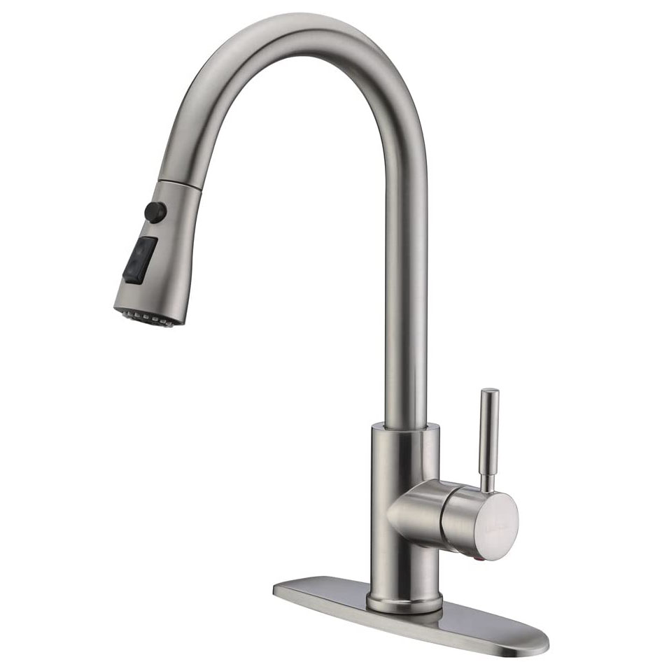 Матовый кухонный кран No.K010B, латунный кухонный кран upc 61-9 nsf