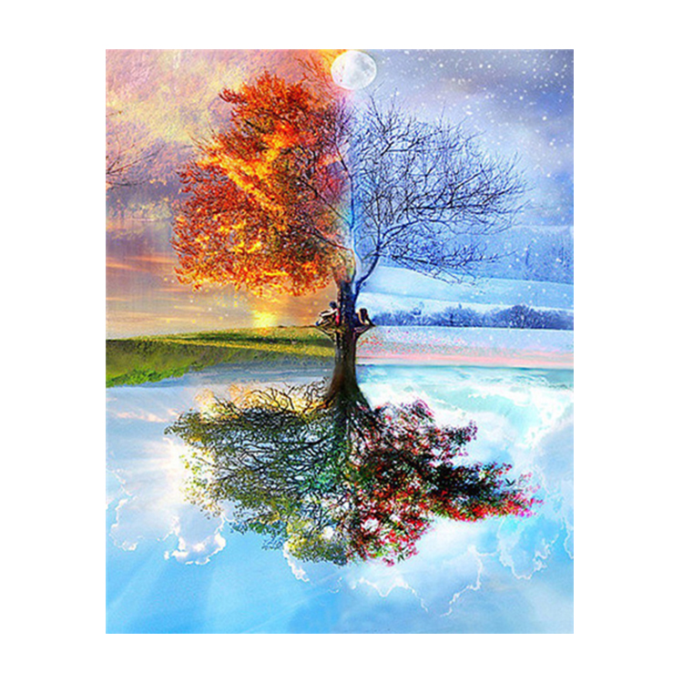 Factory Decor Bird Animal Diy Diamond Mosaic Wall Painting Canvas Diamond Painting