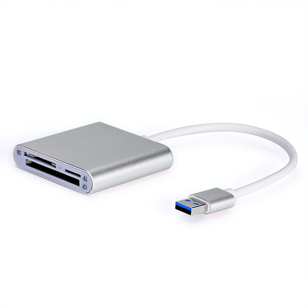 Super speed USB 3,0 мульти-в-1 кард-ридер для SD карты/CF-карта/Micro USB/SD Card