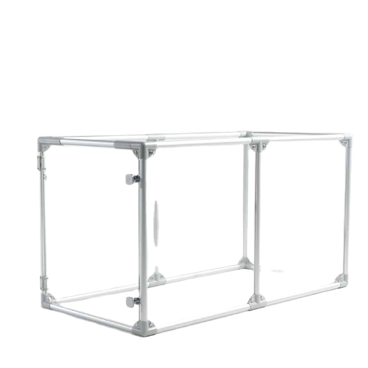 acrylic detachable safety heavy duty large transparent indoor cat dog kennel fence pen house