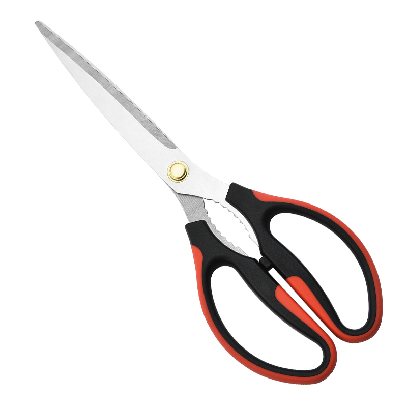 Multifunctional Kitchen Scissors Heavy Duty Ultra Sharp Kitchen Shears Professional Kitchen Roasting Scissors