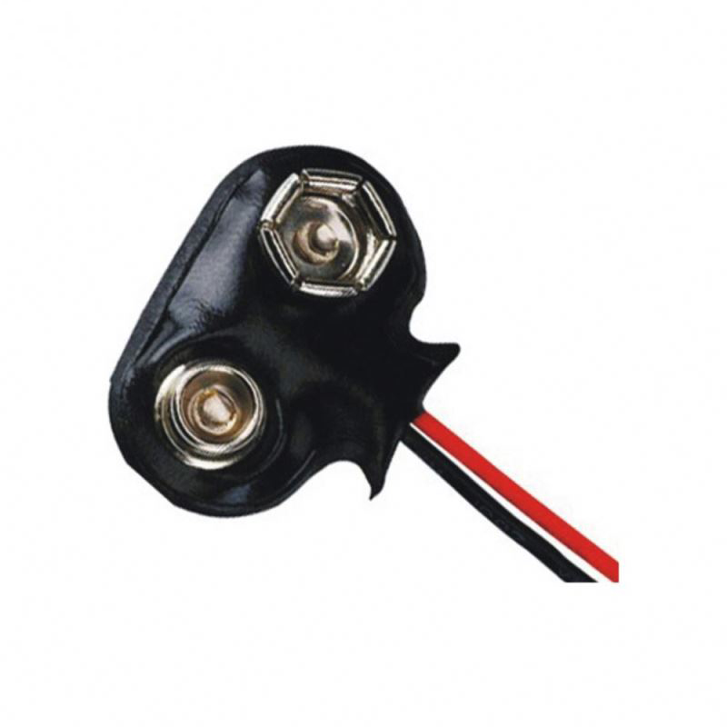 9 v батареи оснастки Разъемы