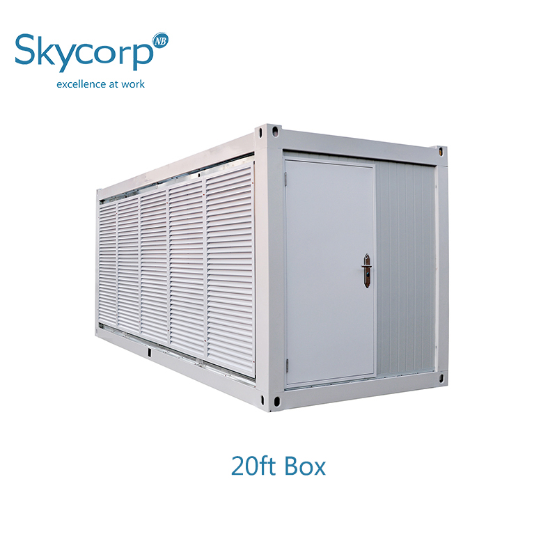 Skycorp, бывший в употреблении стальной контейнер 20/129 футов, угловой контейнер для доставки на продажу