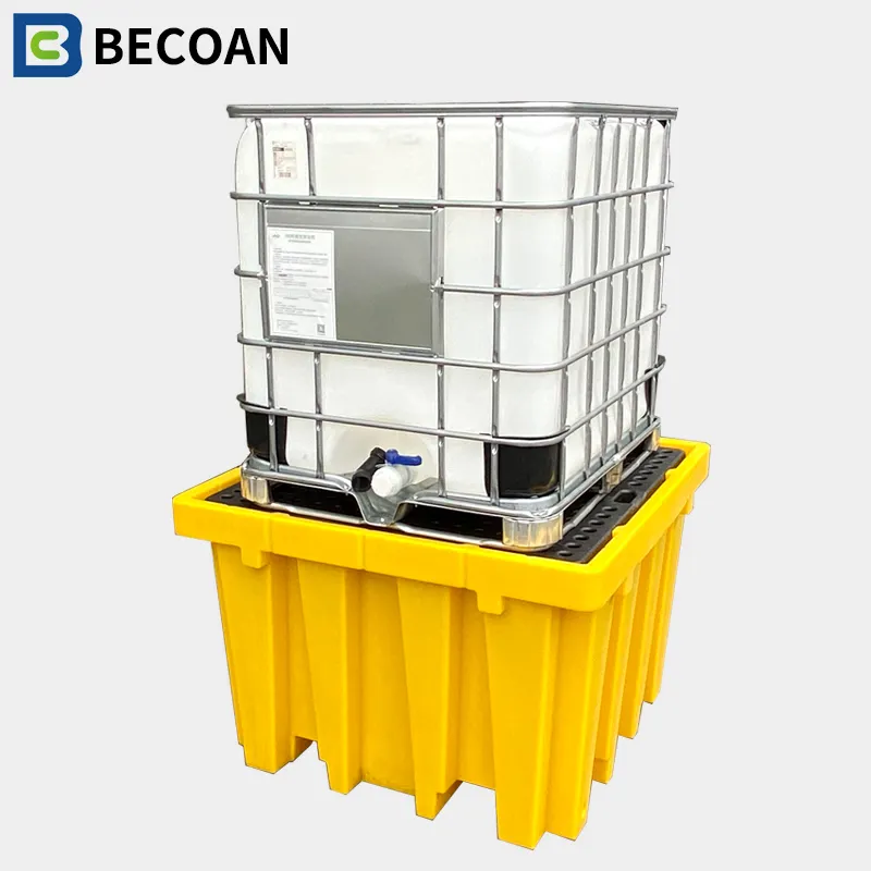 1000L IBC Tank Spill Pallet Spill Tray Secondary Containment For Oil Control