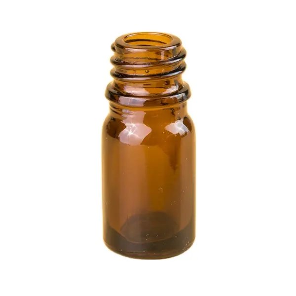 Din18 10ml amber aromatherapy essential oil glass bottle packaging