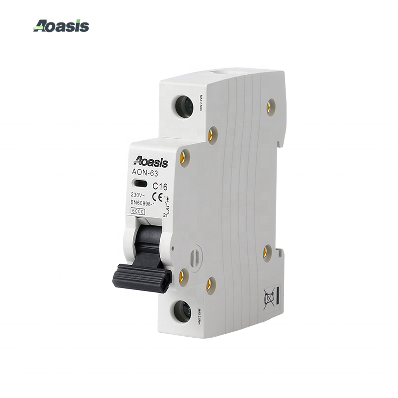 Aoasis AON-63 1P mcb миниатюрный автоматический выключатель