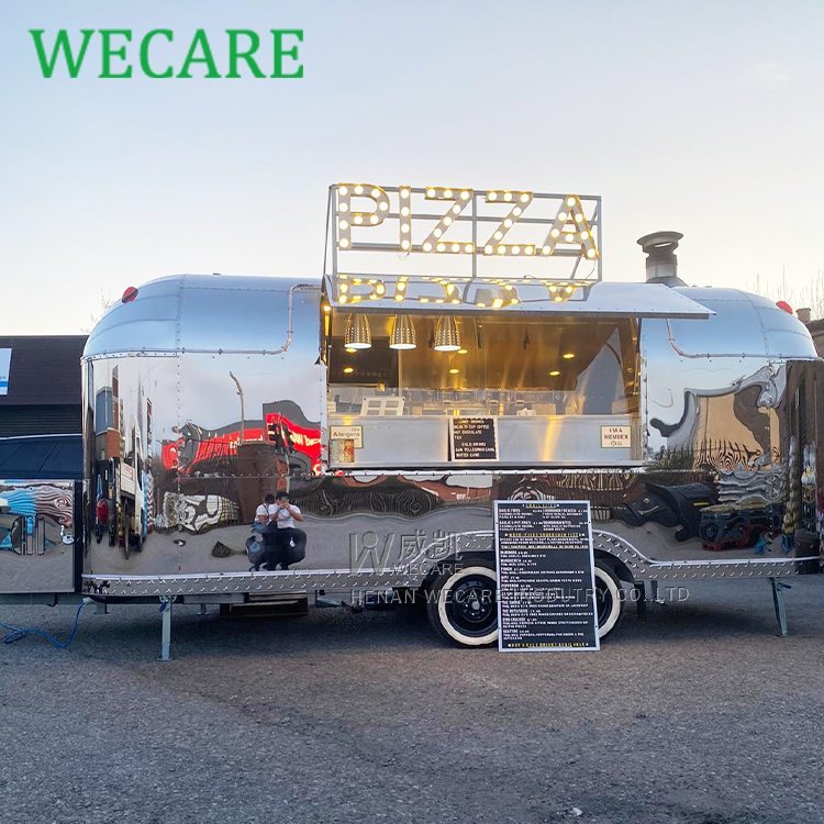 WECARE новый дизайн airstream мобильный бар трейлеры с сертификатом CE