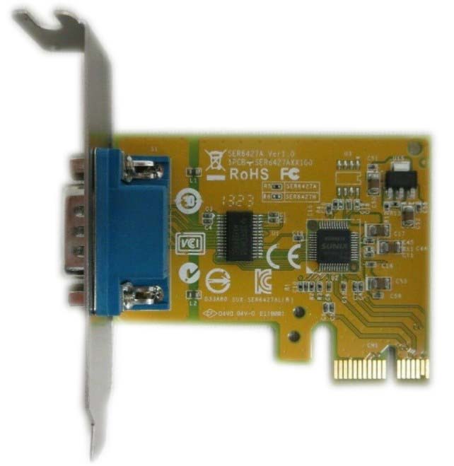 Компьютерная шина PCI-E карта интерфейса использовать для DELL Sunix RS-232 последовательный порт интерфейса PCI карта низкий профиль SER6427A 39G9N NT0HM
