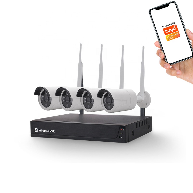Китайская Фабрика 4CH H2.65 NVR Kit IP безопасности камера ночного видения, видеорегистратор для самая лучшая CCTV камера системы HF-9204