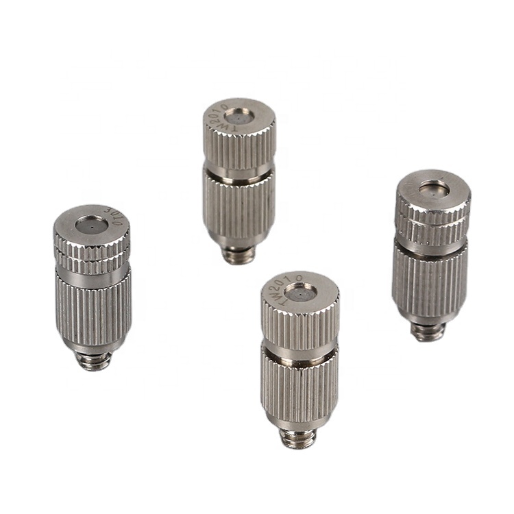High Pressure Greenhouse anti drip Mist Spray Nozzles for disinfection
