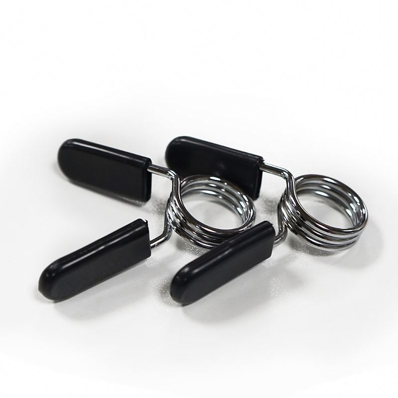 Fitness gym exercise equipment barbell dumbbell clips 28mm/30mm/25mm barbell clamp spring collars