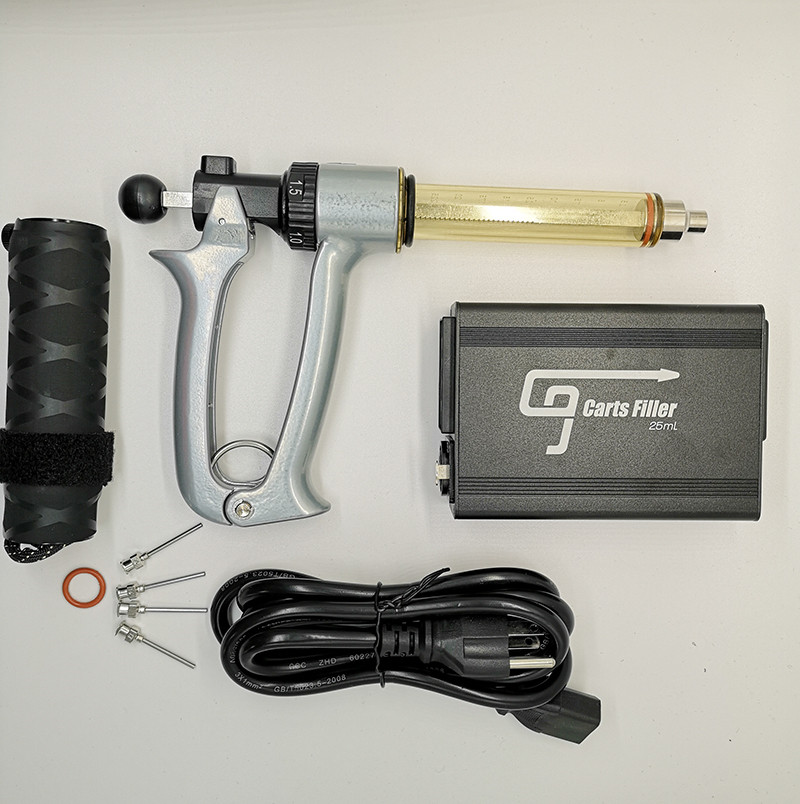 G9 Digital Temperature Enail Control Heater Dab Vaporizers Ceramic Cartridges Filling Gun Manual Oil Carts Filter