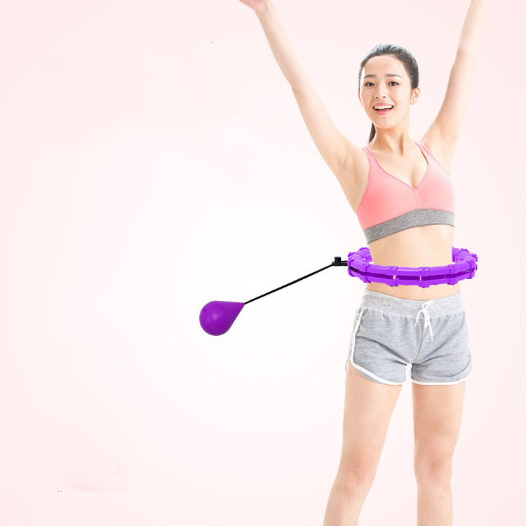 УТЯЖЕЛЕННЫЕ смарт-обручи hula для фитнеса для взрослых, съемные обручи Hula для фитнеса с мячом