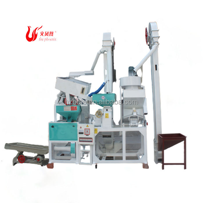 Modern Electric New Auto Combined Rice Power Milling Machine 5 Ton Rice Mill Thailand