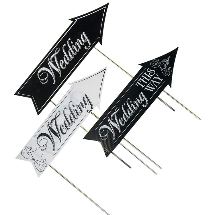Latest Hot Sale Waterproof Customized UV Printing Foam Signs Board For wedding Decoration