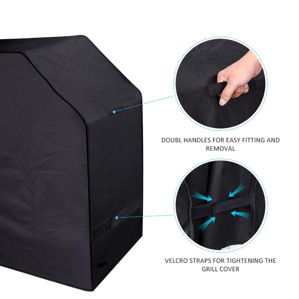Amazon hot Grill Cover for weber Brinkmann Char Broil Holland and Jenny Air  Heavy Duty Waterproof BBQ Grill Cover 