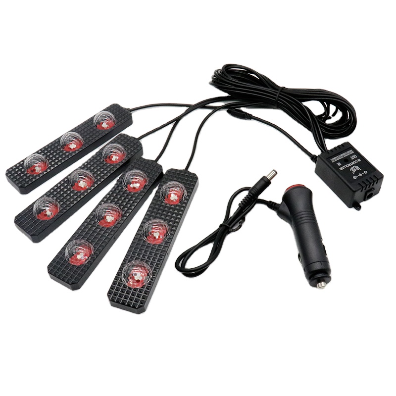 Unjoyliod LED Night Lights Laser USB Car Roof Star Light Interior Mini Atmosphere Ambient Projector Lights USB Decoration Night