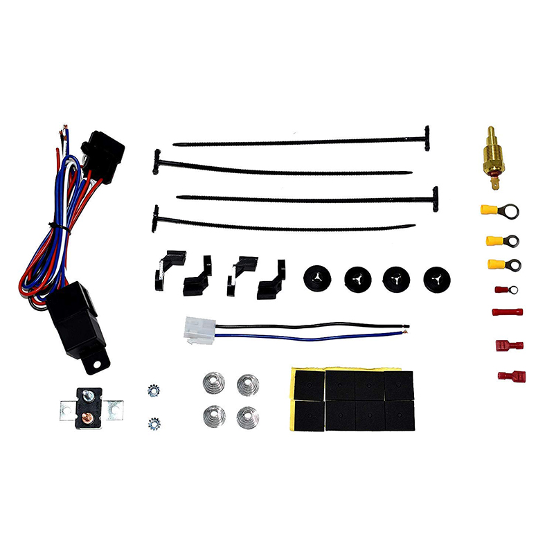 Black 16" Dc 12v 120w Curved 10 Blade Universal Auto Racing Parts Engine Radiator Cooling Fan Radiator Cooling Fan