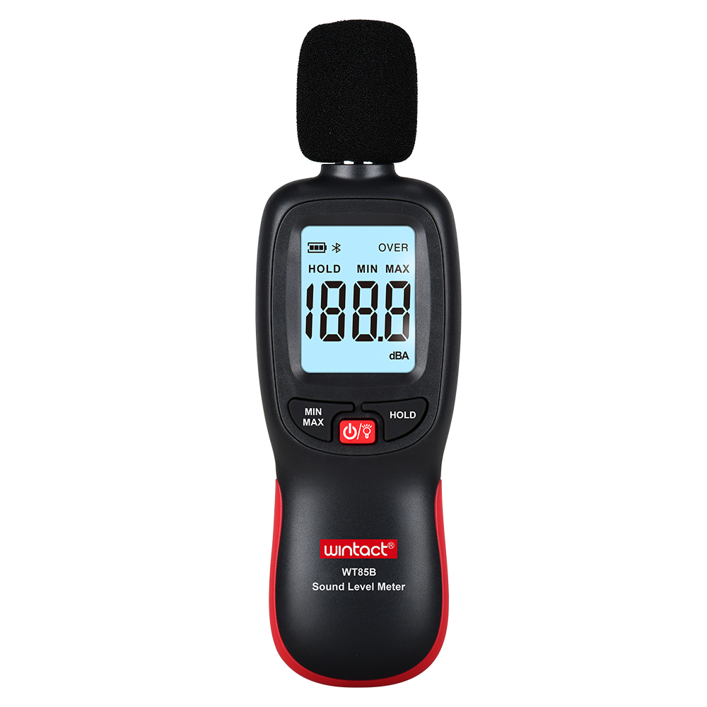 WINTACT WT85B цифровой измеритель уровня звука 30 ~ 130dBA +/-1.5dB, таких как фабрики, офисы, проезжих дорог, дома