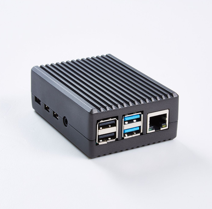 Корпус Корпуса из алюминиевого сплава для Raspberry pi 4 model B
