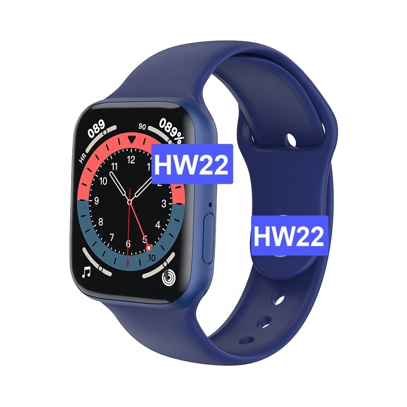 2021 HW22 reloj smartwatch 1,75 дюймов экран изготовленный на заказ кислородный измеритель сердечного ритма монитор 44 мм Смарт часы серии 6 PK iwo 12 W26 AK76