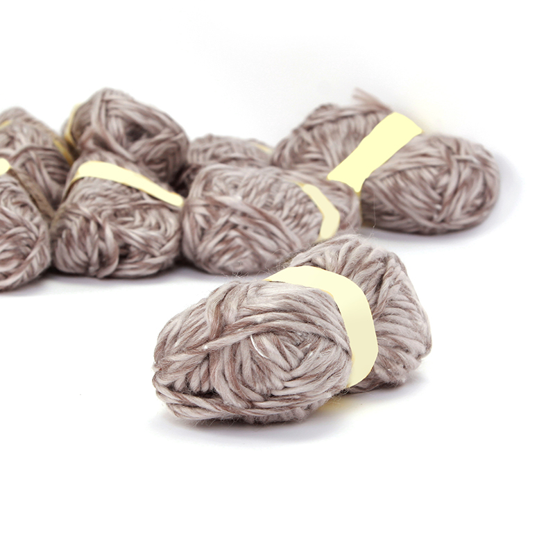Hot sale Dyed melange 100% Acrylic chunky yarn hand knitting Blended Yarn for rug