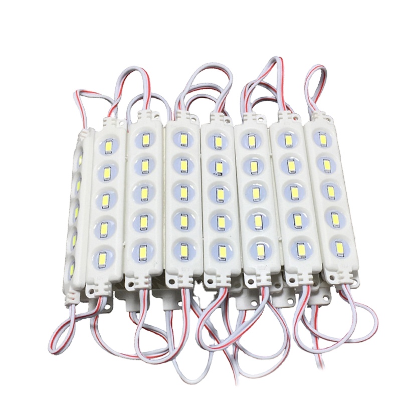 Водонепроницаемый DC 12V 0,6 W красный цвет 5730 инъекции гиалуроновой кислоты SMD 5 Вт Светодиодный модуль дорожный знак c подсветкой
