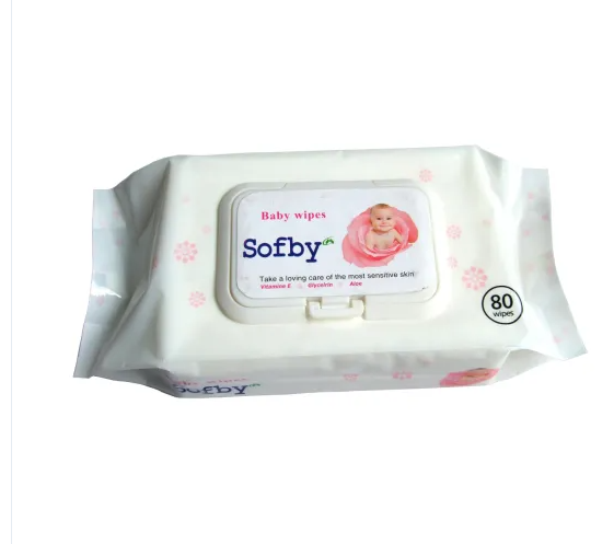 Cheap hote sale baby hand and mouth wet tissue 80 skin friendly wet tissue