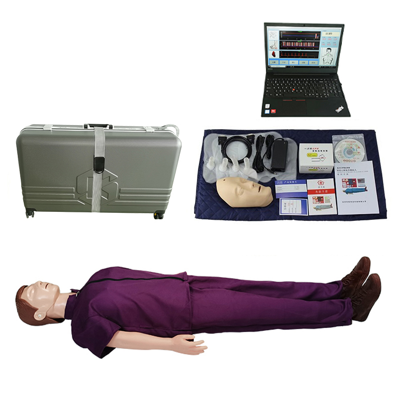 Medical School Rescue Dummy Manikin Medical Science PVC Natural Size Used Cpr Manikins Training