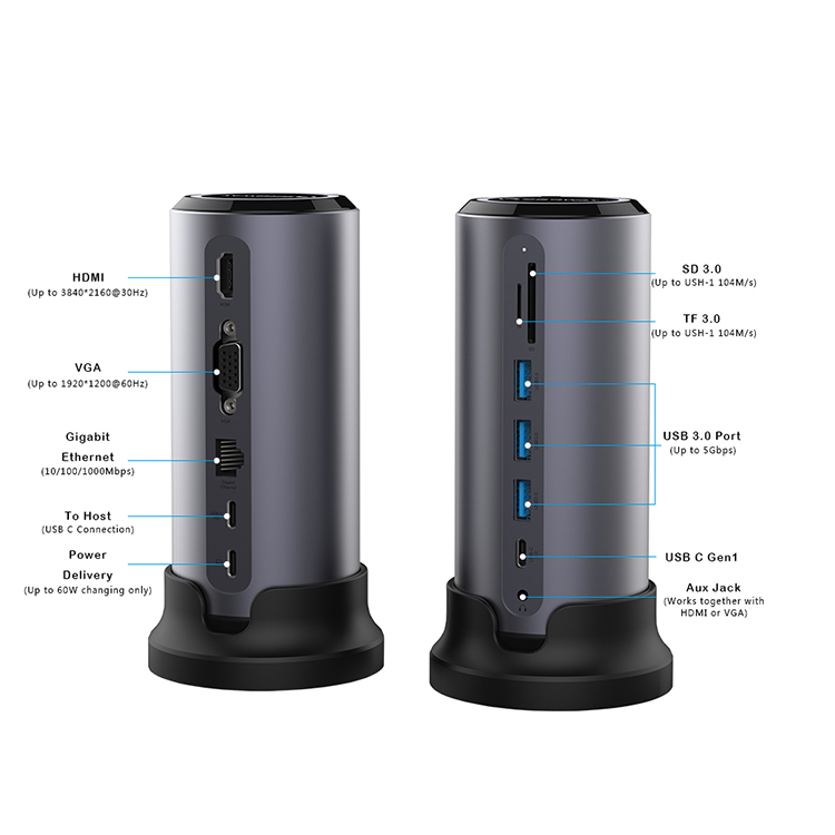 Расширитель Usb 30 портов C для Otg адаптация принтера Ethernet адаптер адаптеры многопортовый Тип