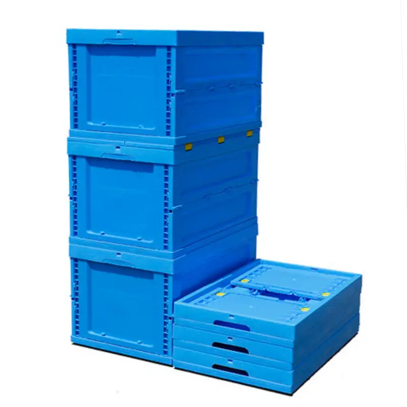 Пищевой пластик магнитный складной ящик для работы/логистический оборот коробка контейнер коробки для медицины