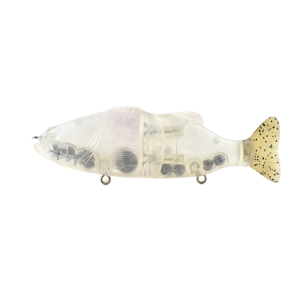 Factory Direct Wholesale fishing lures bulk Unpainted lure body blanks jointed glide bait unpainted swimbait blanks