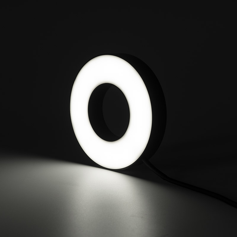 IP65 white color 24V ring shape machine vision light