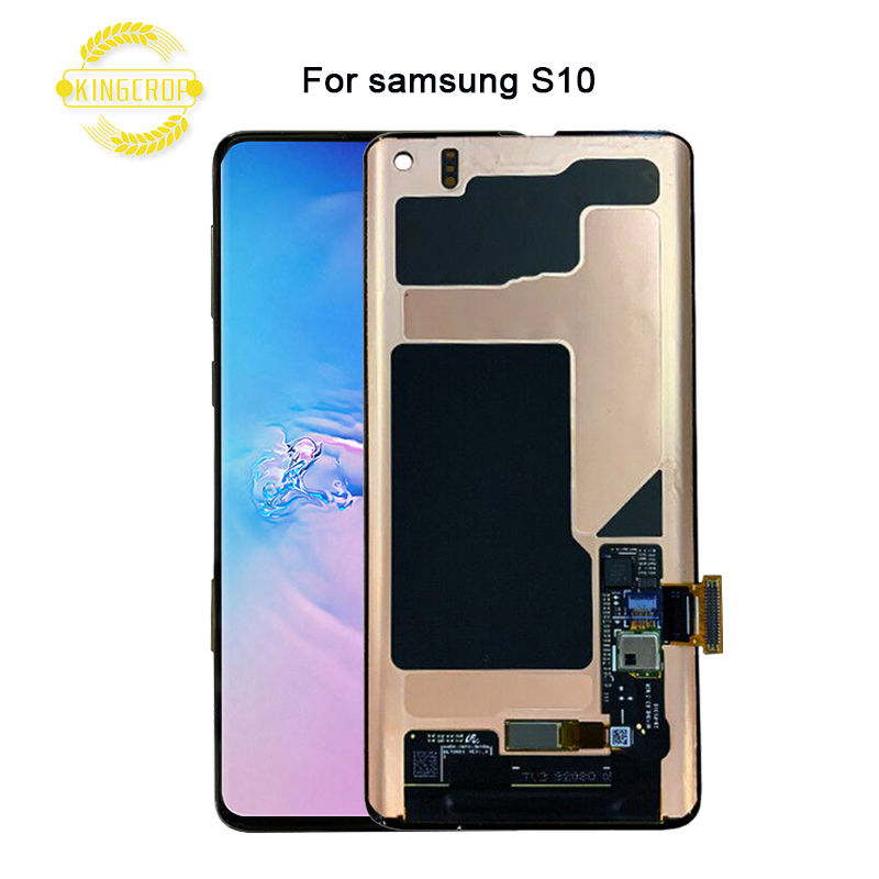 Мобильный + телефон + ЖК-дисплеи оригинальный amoled S8 + S9 + S10 + ЖК-сенсорный экран для Samsung Galaxy S6 S7 S8 S9 S10 ЖК-дисплей
