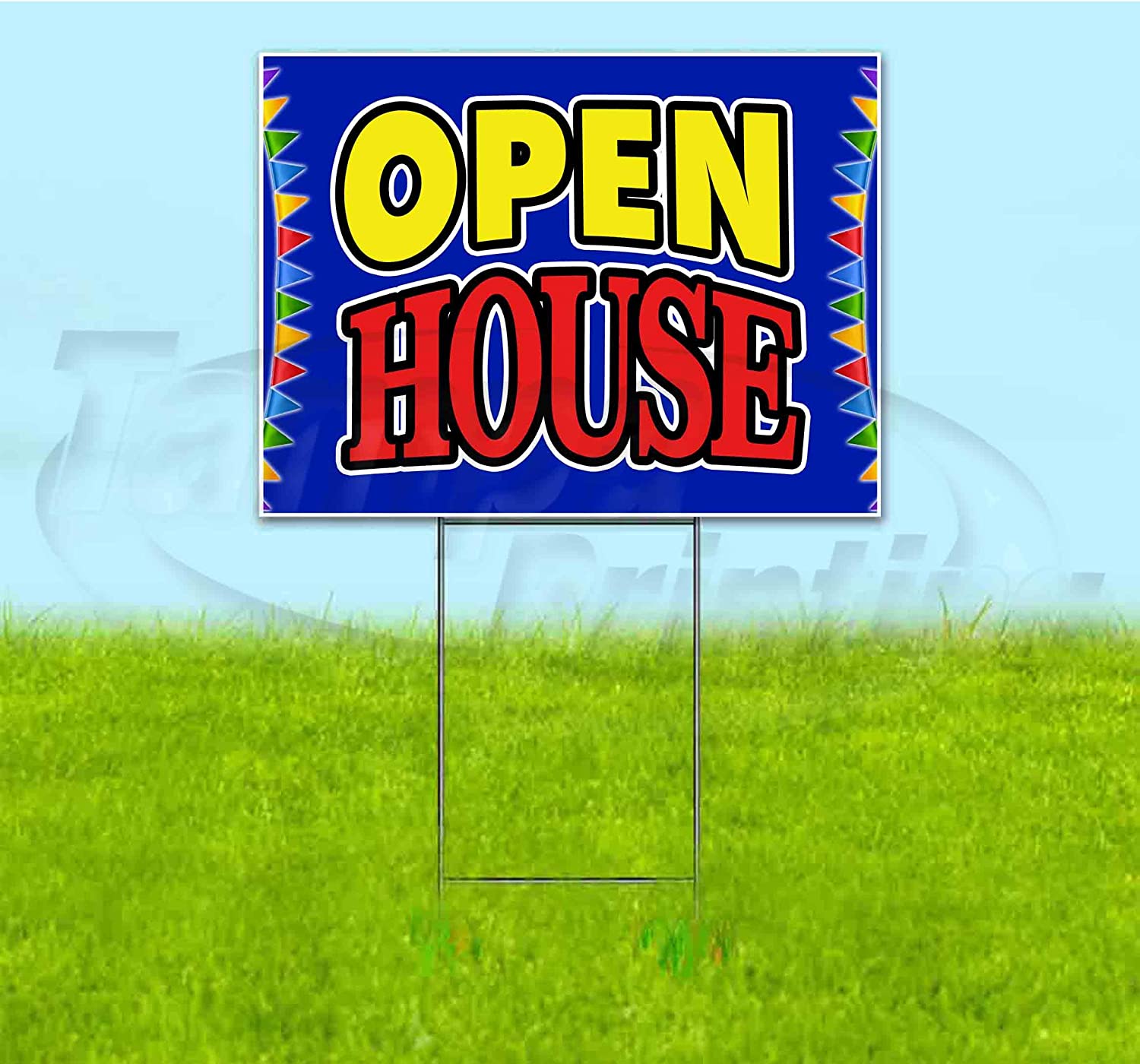 customized Polypropylene Corrugated plastic sheet PP yard signs customized size