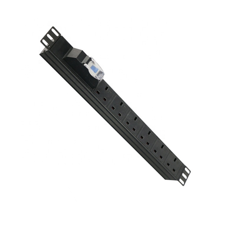 UK 6 Way Socket PDU с автоматическим выключателем