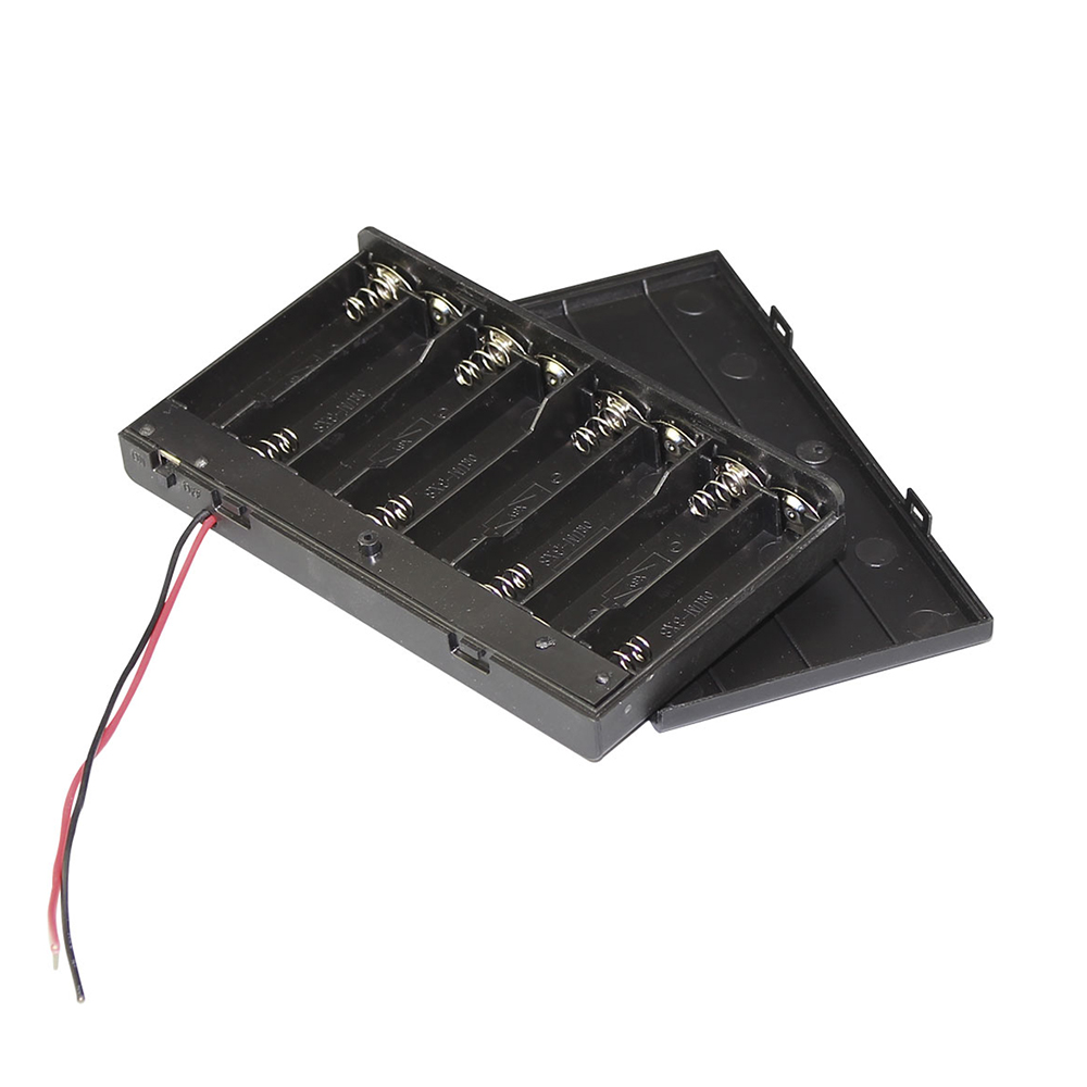 BH5-8003 пластиковый держатель батареи 12V 8AA
