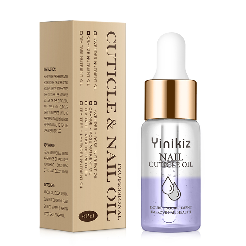 Hot selling factory price free sample private label custom finger skin nail care anti-bacteria revitalizer clear cuticle oil