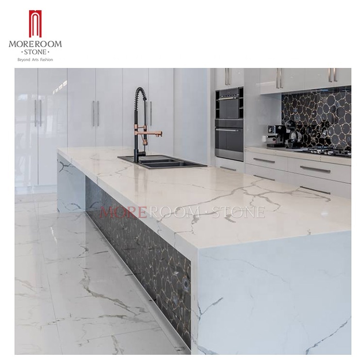 Artificial Quartz Stone Kitchen Tops Countertop For Kitchens