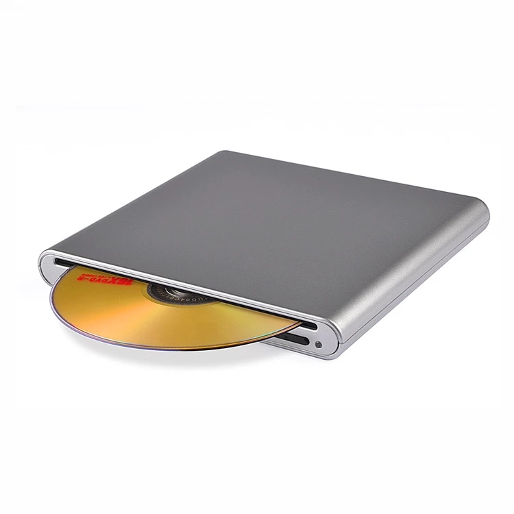 Новый слот загрузки Blu-Ray оптический привод USB3.0 Мобильный Внешний Оптический привод DVD дисковая горелка