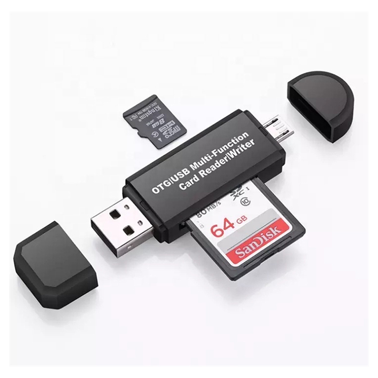 Новинка 2021 все в одном Usb 4 в 1 Usb 3,0 Type C Micro Otg Usb Tf Sd кардридер