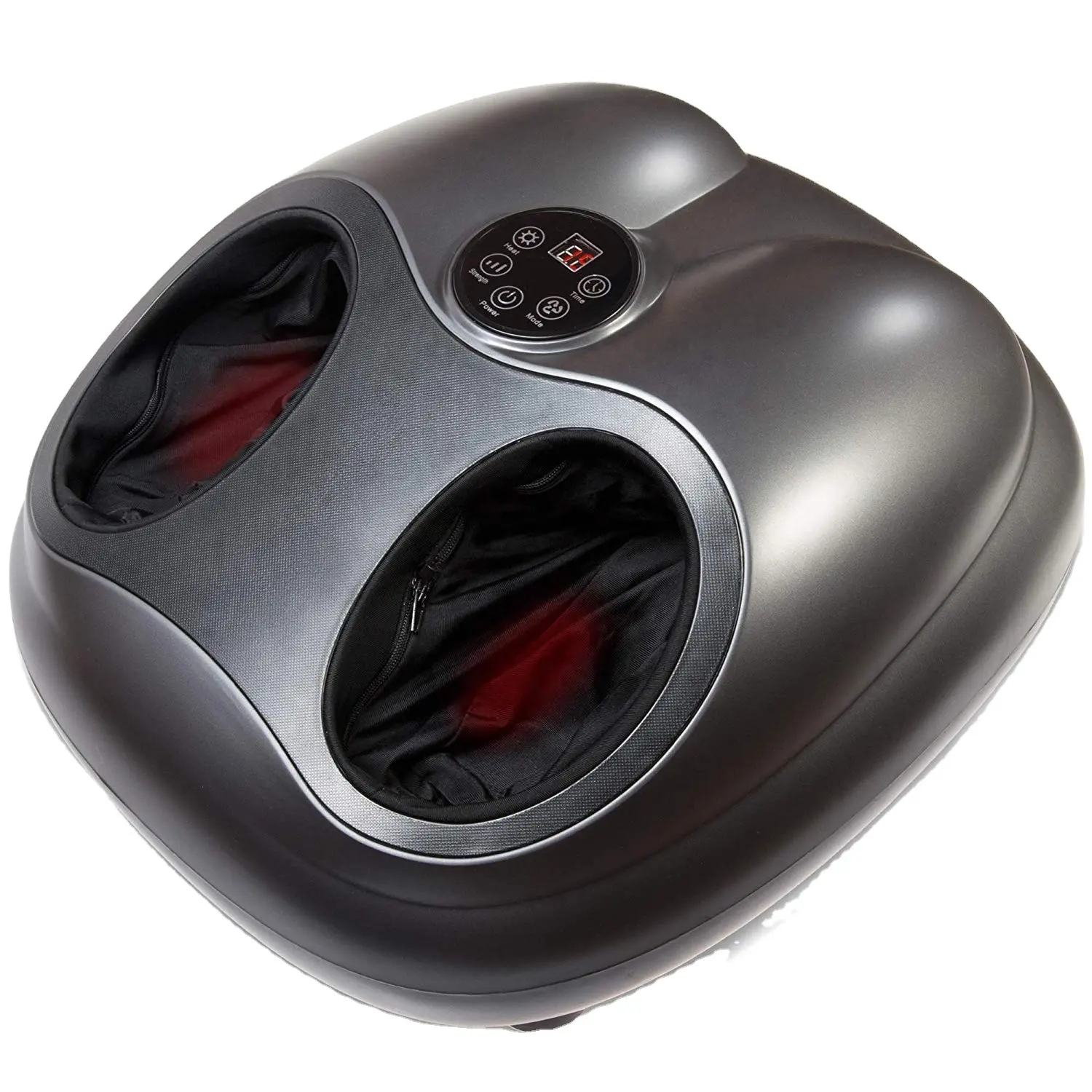Foot massager air compressure foot massager with heat rolling