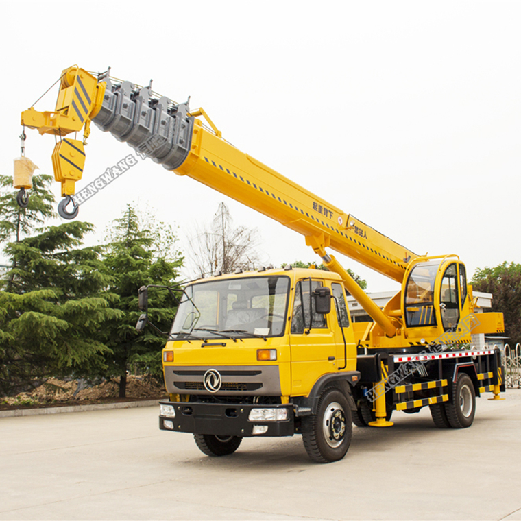 Hengwang HWZG-16 16 ton mini mobile food truck crane tow truck crane for sale