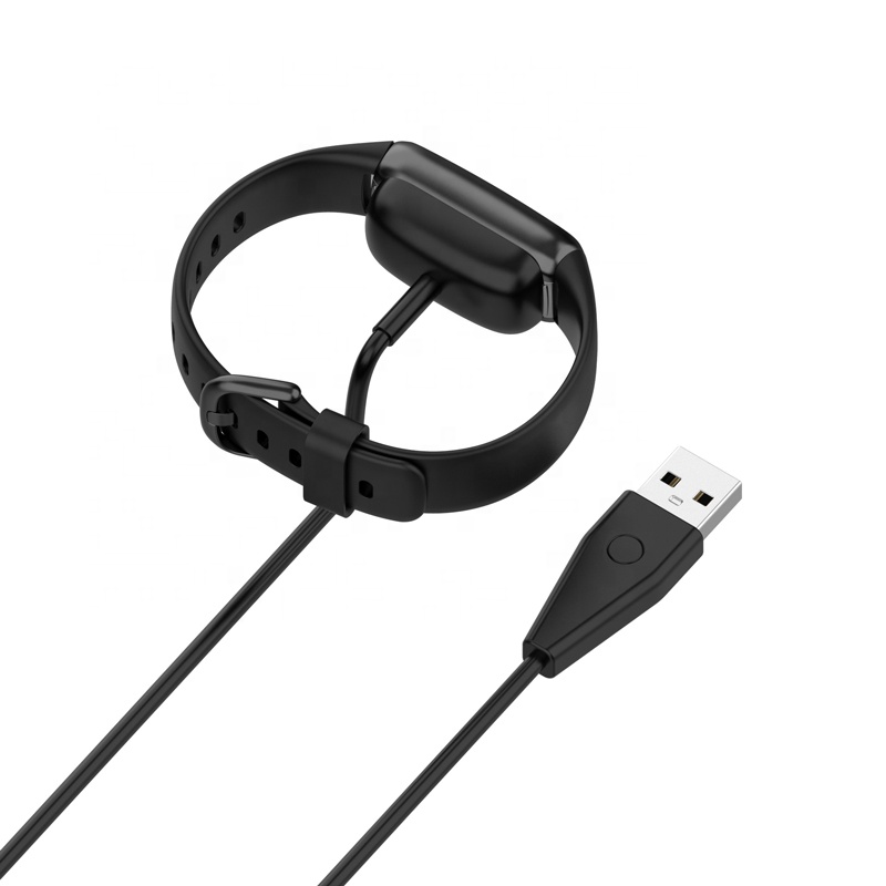 Официальное магнитное зарядное устройство с подставкой для Fitbit Luxe 5 USB зарядный кабель умный Браслет Зарядка 5 Быстрая Зарядка Док-станция