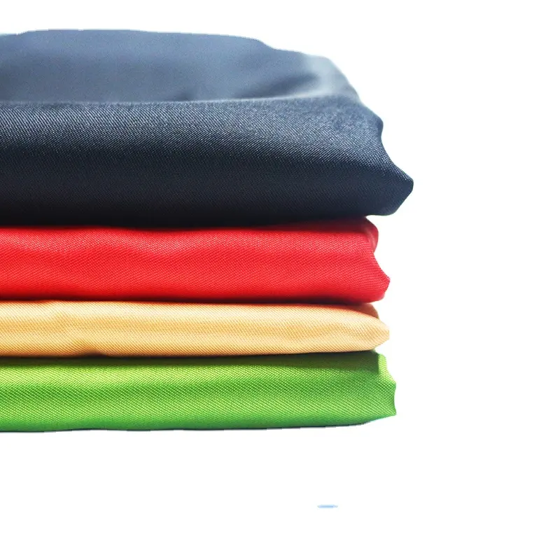 Factory supply 100 Soft Textile 190T 210T Waterproof Silk Price Plain Lining Taffeta Polyester Fabric