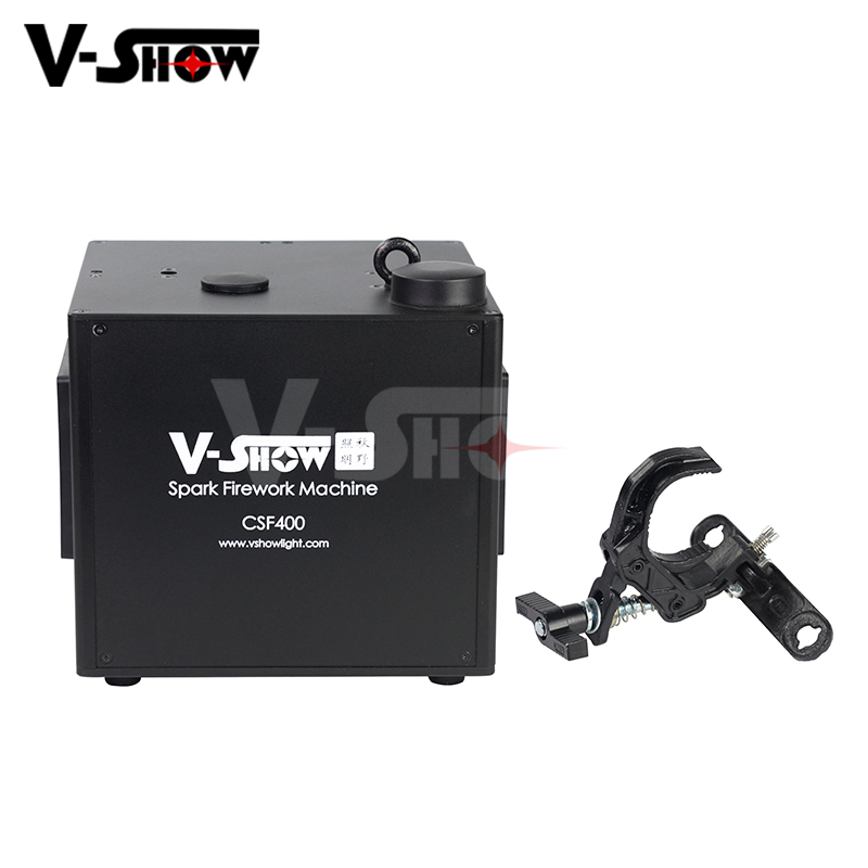 650W DMX Waterfall sparkler fireworks electric spark machine for stage special effect with remote control